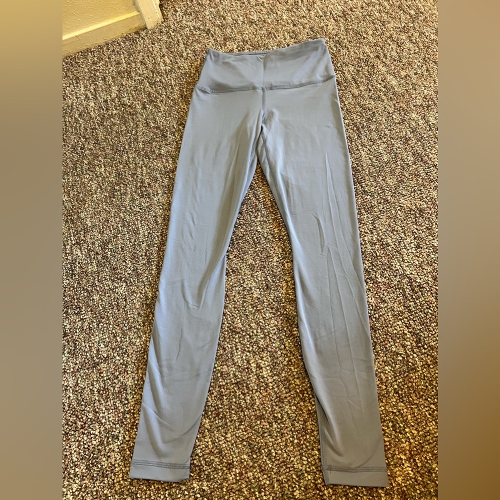 Womens gray leggings size xs